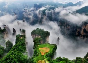 張家界五天四晚自由行,張家界袁家界哈利路亞山景點